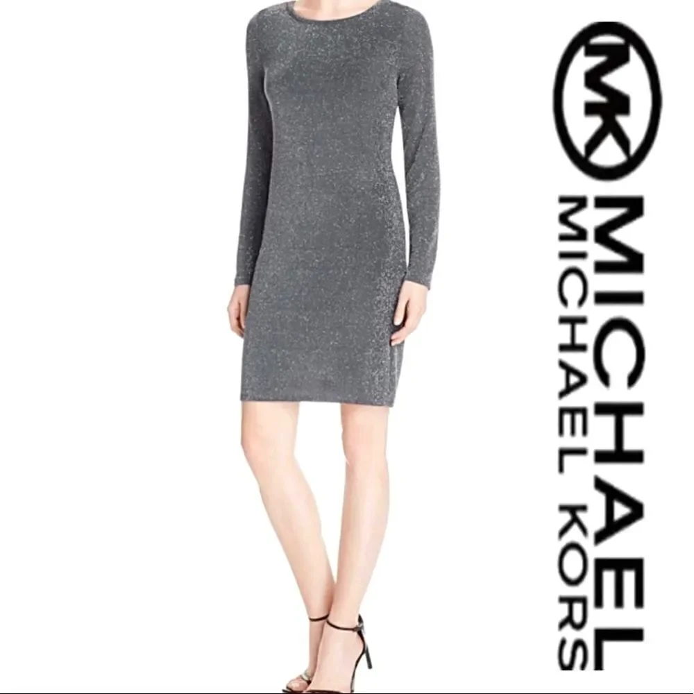 Michael Kors Sparkle Bodycon Mini Dress